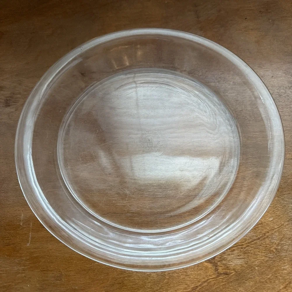 Vintage PYREX #209 Clear Glass Pie Pan 8 1/2